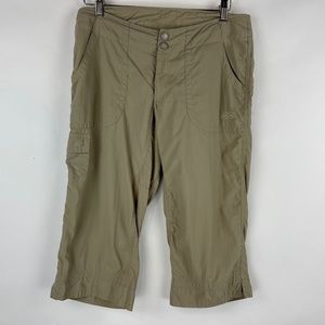 The North Face Nylon Lightweight Hiking Capri Pants Size 8